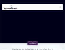 Tablet Screenshot of nettoyage-orleans.com